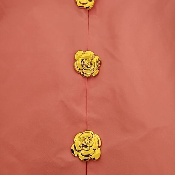 Sunfere Formal Party Open Back Mini Dress Pink Large - Picture 10 of 16